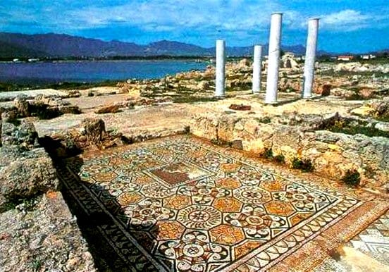 See the ancient Roman city of Nora in Sardinia