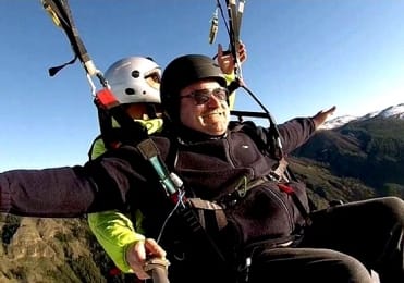 Tandem paragliding Garachico