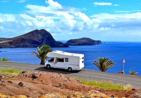 Explore Madeira coast on a campervan