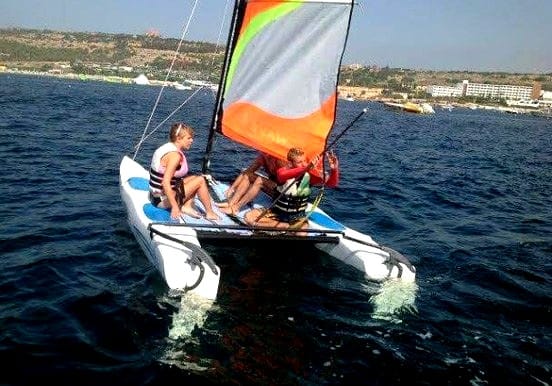 Catamaran sailing tour in Malta