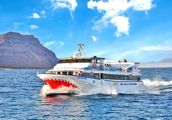 Express ferry Orzola to La Graciosa Express ferry Orzola to La Graciosa