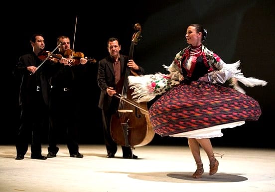 Hungarian folk music and dance