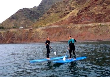 Stand up paddle in Punta del Hidalgo