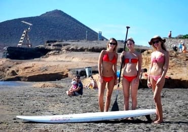 Learn how to  Stand Up Paddle in El Medano