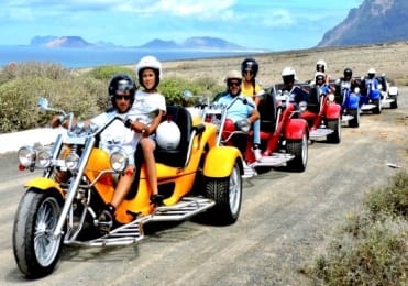 Lanzarote trike guided tour