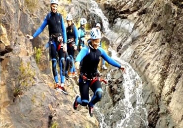 Canyoning and jumping Gran Canaria Canyoning and jumping Gran Canaria