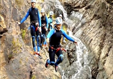 Canyoning and jumping Gran Canaria