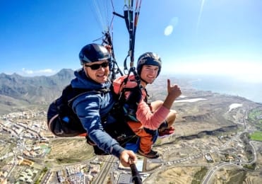 Costa Adeje tandem paragliding