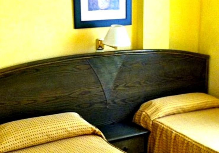 Hotel Caleta bedroom for surf camp Fuerteventura