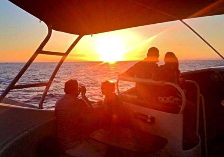 La Palma sunset on Fantasy boat excursion