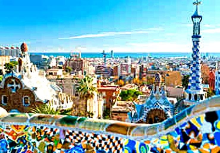 Park Guell in Barcelona City Tour