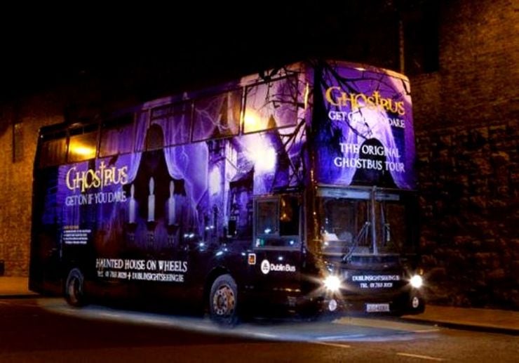 Get on if you dare - The Ghostbus Tour