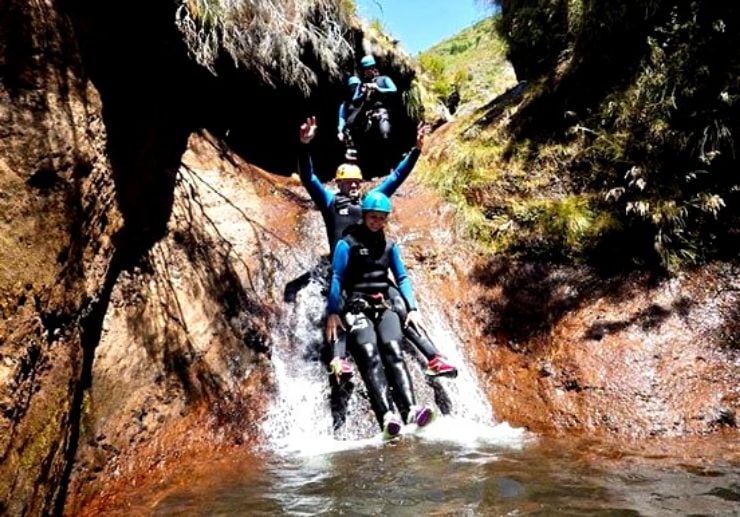 Canyoning and abseiling in Madeira