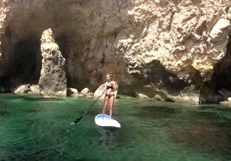 Stand up paddle in Malta