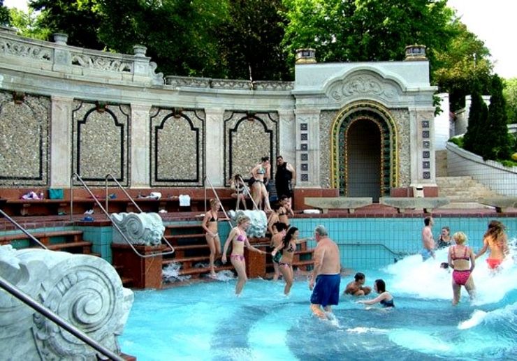 Bathe at Gellért spa in Budapest