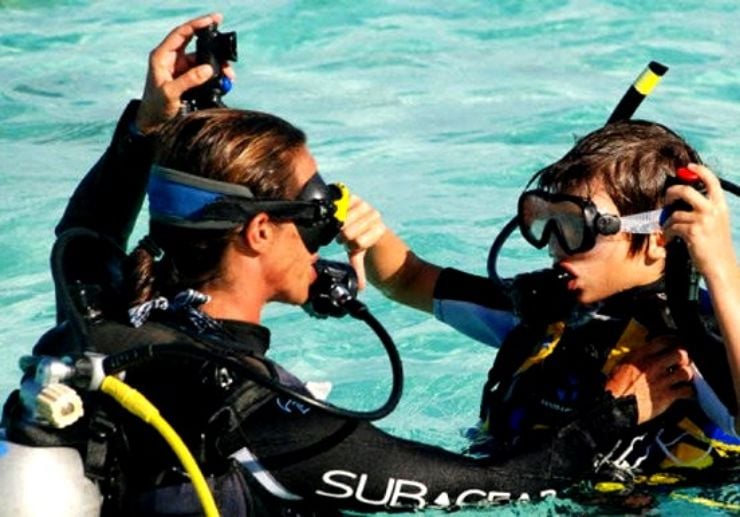 Bubblemaker diving for kids Lanzarote