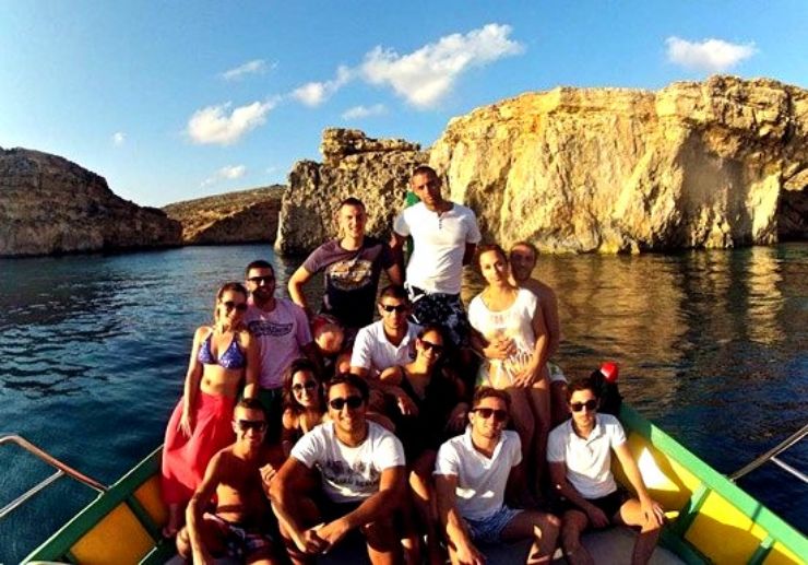 Private charter boat to Gozo and Comino