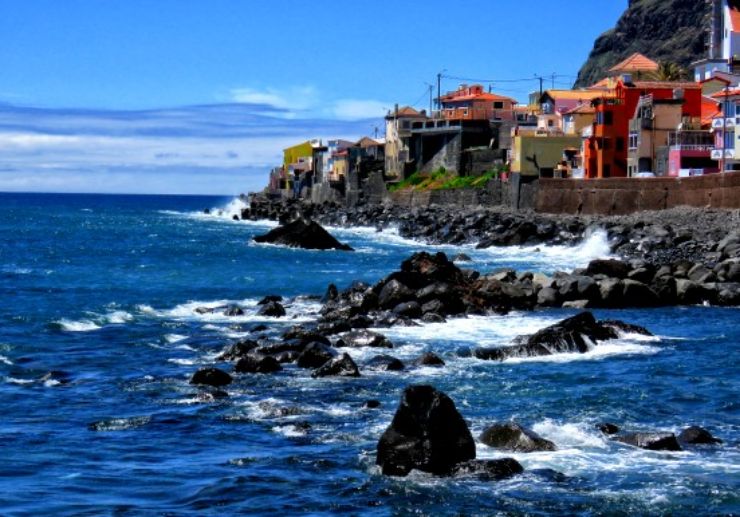 Rugged coastal landscape Madeira jeep tour