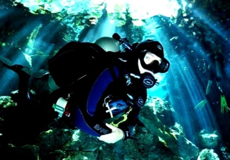 Amazing diving in Gozo island, Malta