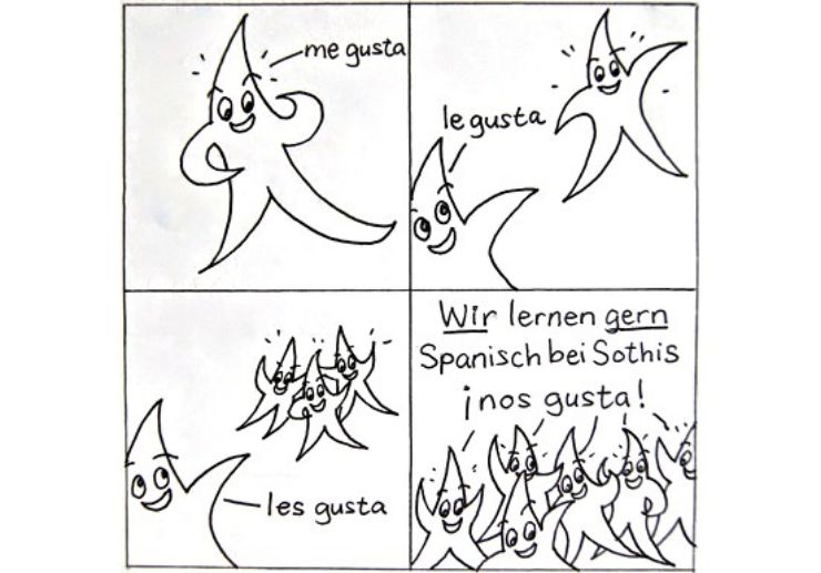 Learning Spanish is fun