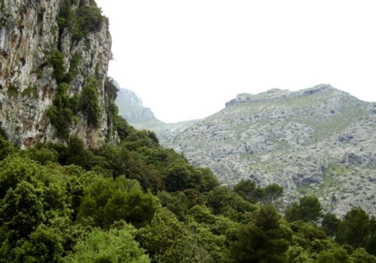 Impressive landscape of Sierra Tramuntana