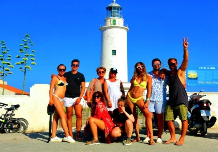 Formentera jeep tour lighthouse