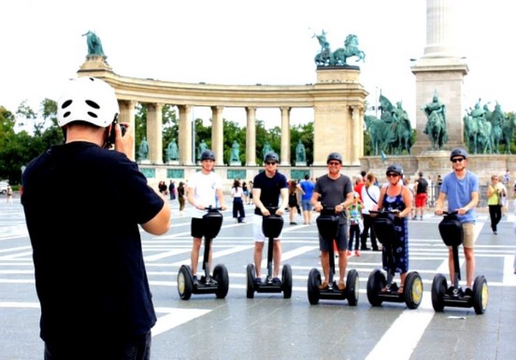 Budapest guided segway tour