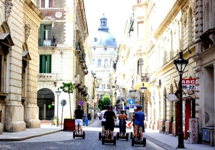  Segway sightseeing tour in Budapest