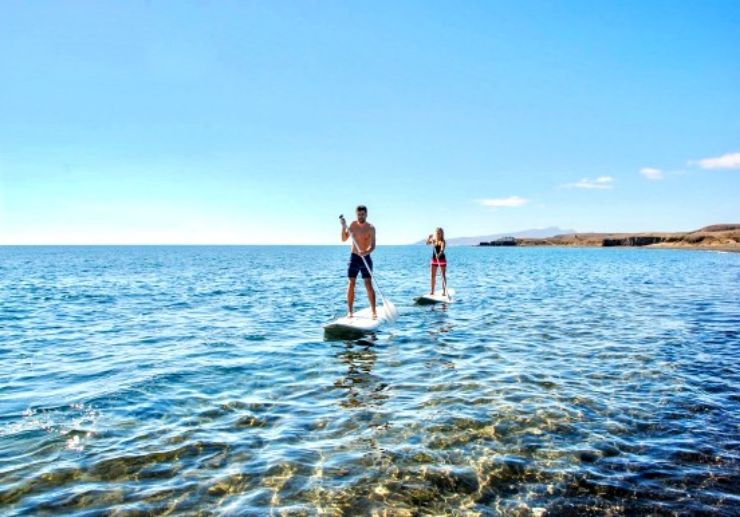 Learn stand up paddle in Fuerteventura