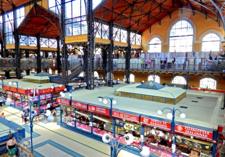 inside the great market hall budapest
