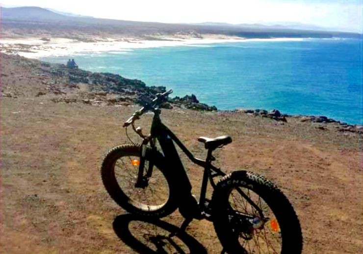 Explore northern fuerteventura tour on electric bike