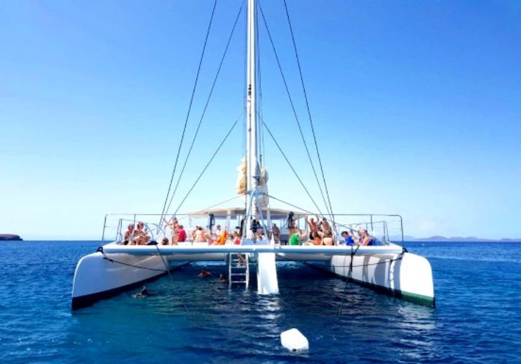 Lanzarote catamaran platinum trip to papagayo