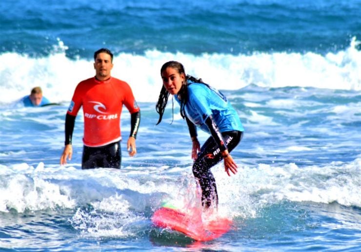 Learn surfing Puerto de la Cruz