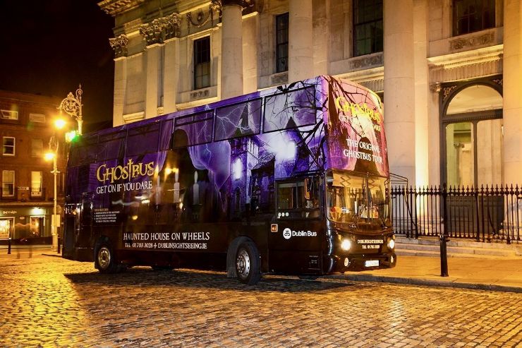 Ghost bus tour for kids in Dublin